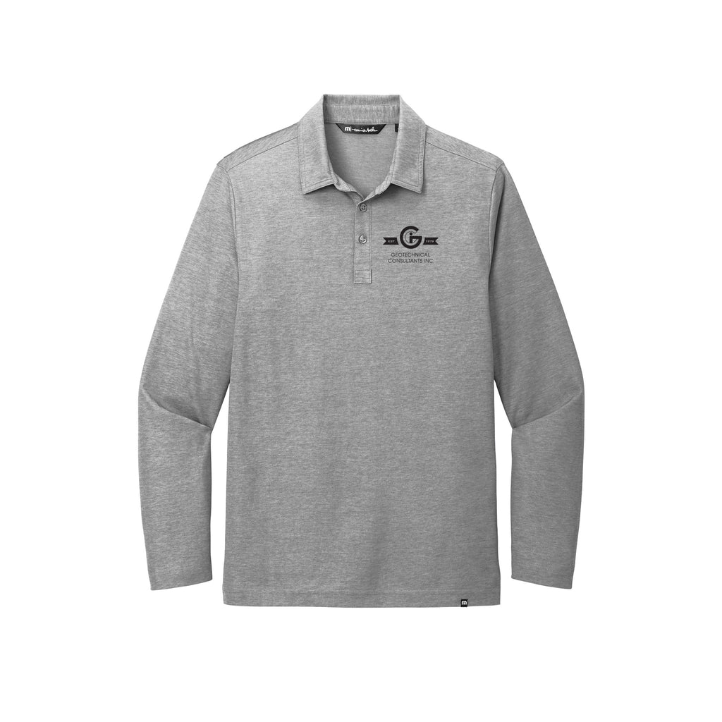 GCI - TravisMathew Oceanside Heather Long Sleeve Polo