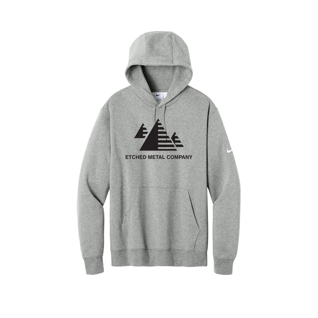 Etched Metal Company - Nike Club Fleece Sleeve Swoosh Pullover Hoodie