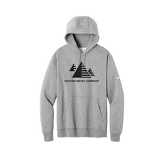 Etched Metal Company - Nike Club Fleece Sleeve Swoosh Pullover Hoodie