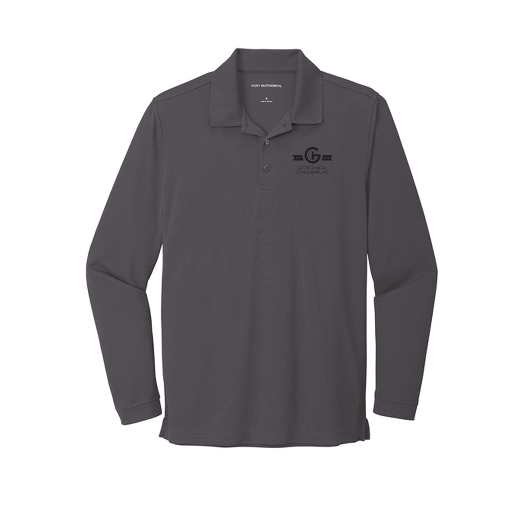 GCI - Port Authority® Dry Zone® UV Micro-Mesh Long Sleeve Polo