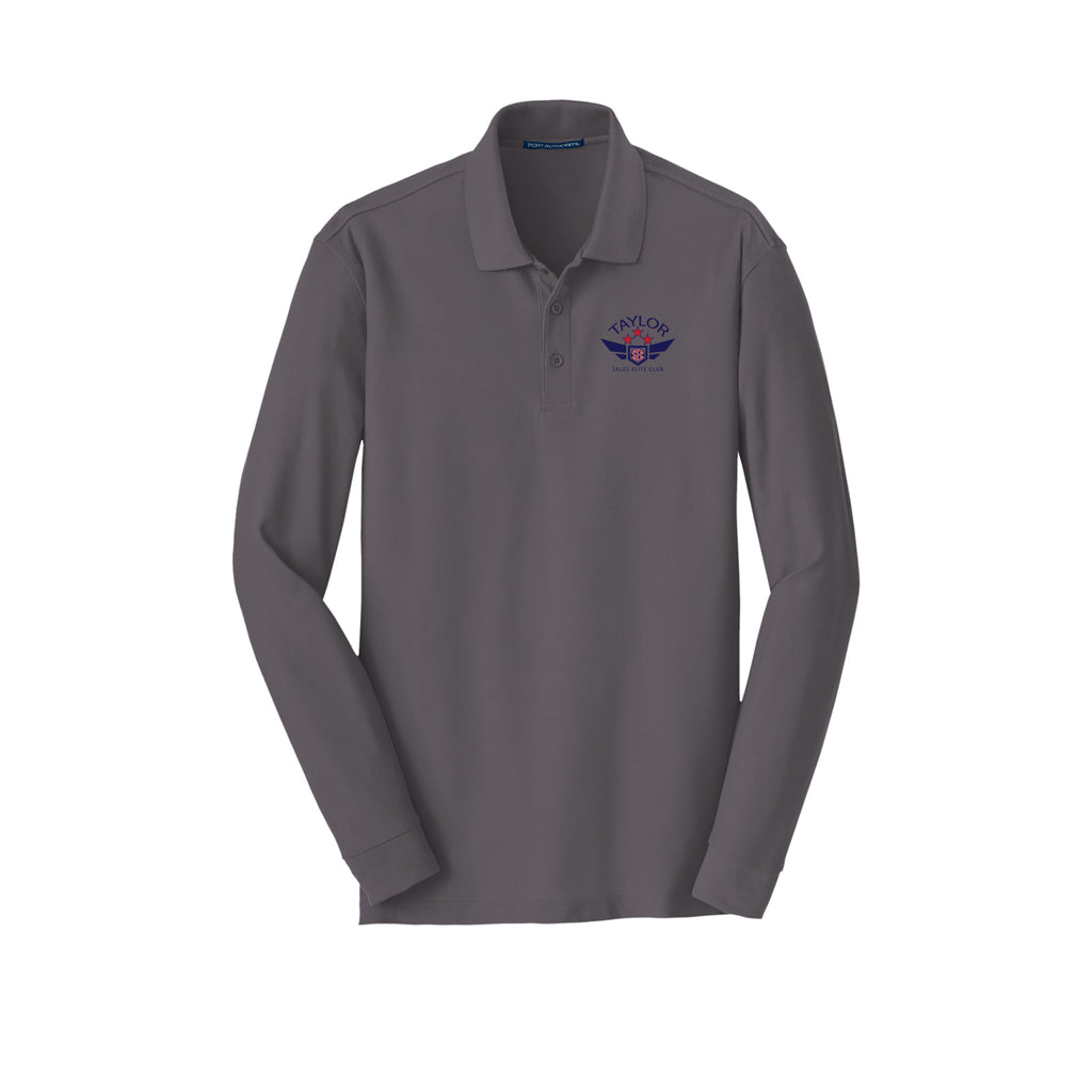 Taylor Family Automotive - Port Authority® Long Sleeve Core Classic Pique Polo