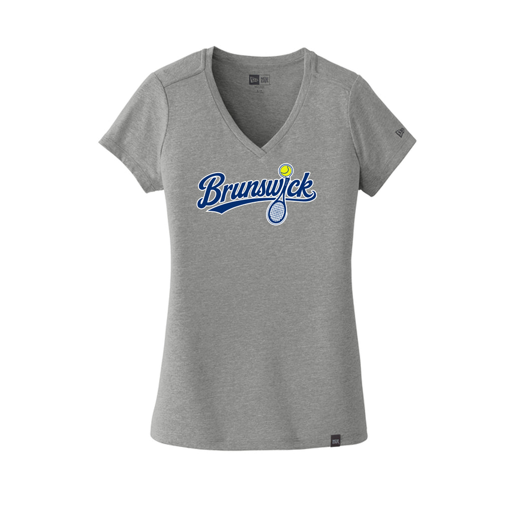 Brunswick Tennis - New Era® Women's Heritage Blend V-Neck Tee