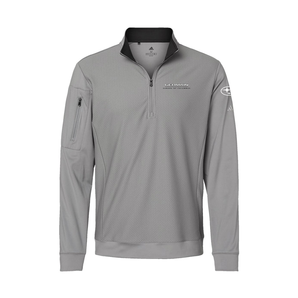 Germain of Subaru - Adidas - Performance Textured Quarter-Zip Pullover