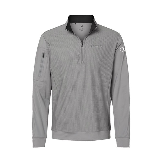 Germain of Subaru - Adidas - Performance Textured Quarter-Zip Pullover