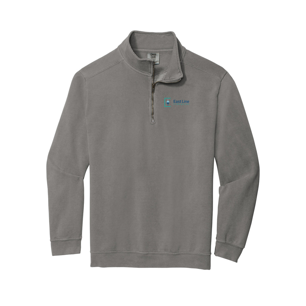 Eastline Financial - Comfort Colors® Ring Spun 1/4-Zip Sweatshirt