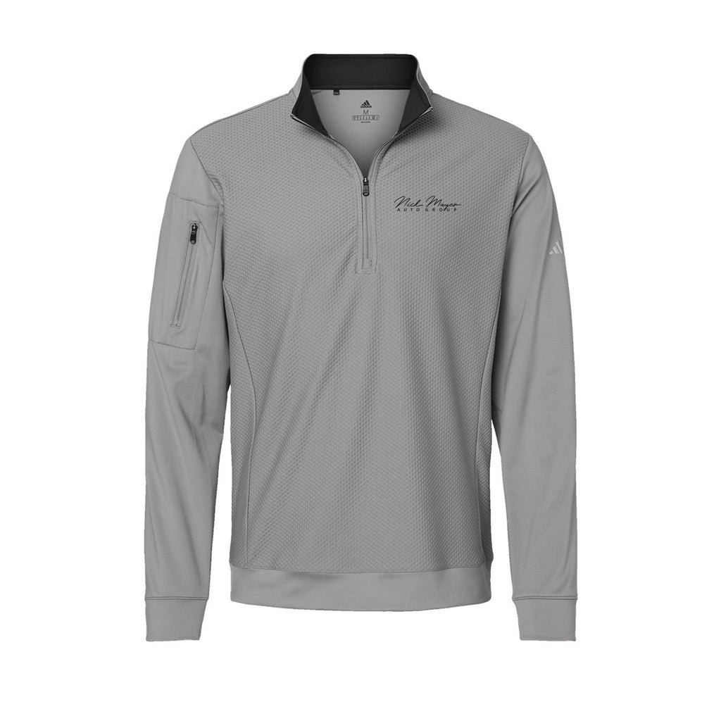 Nick Mayer Auto Group - Adidas - Performance Textured Quarter-Zip Pullover