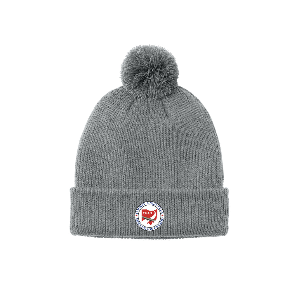 County Engineers of Ohio - Port Authority® Cozy Pom Beanie
