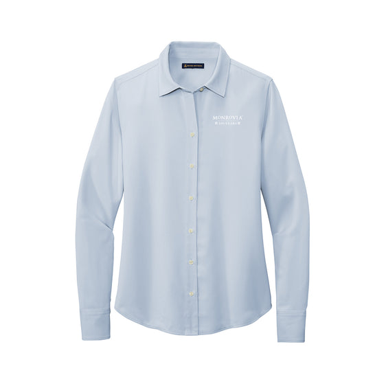 Monrovia 100 Years - Brooks Brothers® Women’s Full-Button Satin Blouse