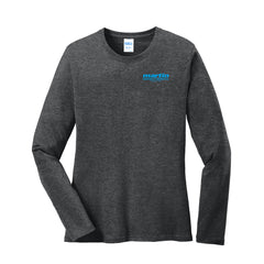 Martin Painting - Port & Company® Women's Long Sleeve Core Cotton Tee