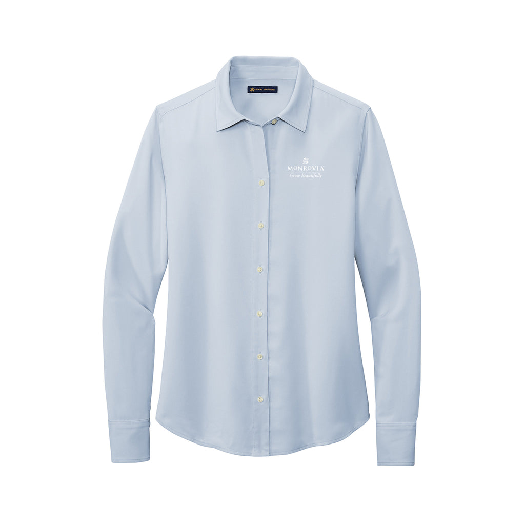 Monrovia - Brooks Brothers® Women’s Full-Button Satin Blouse