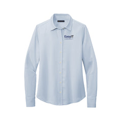 Easy IT - Brooks Brothers® Women’s Full-Button Satin Blouse