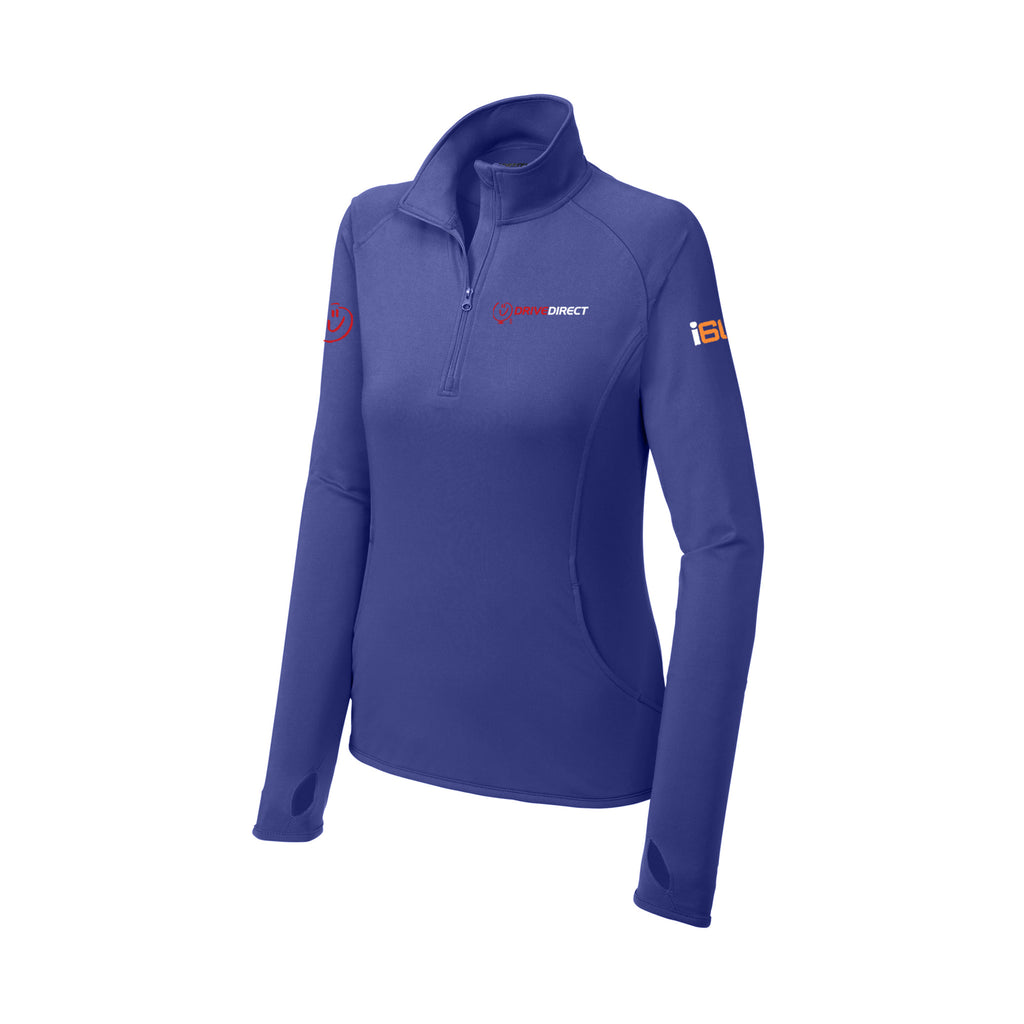 Drive Direct - Sport-Tek® Women's Sport-Wick® Stretch 1/4-Zip Pullover