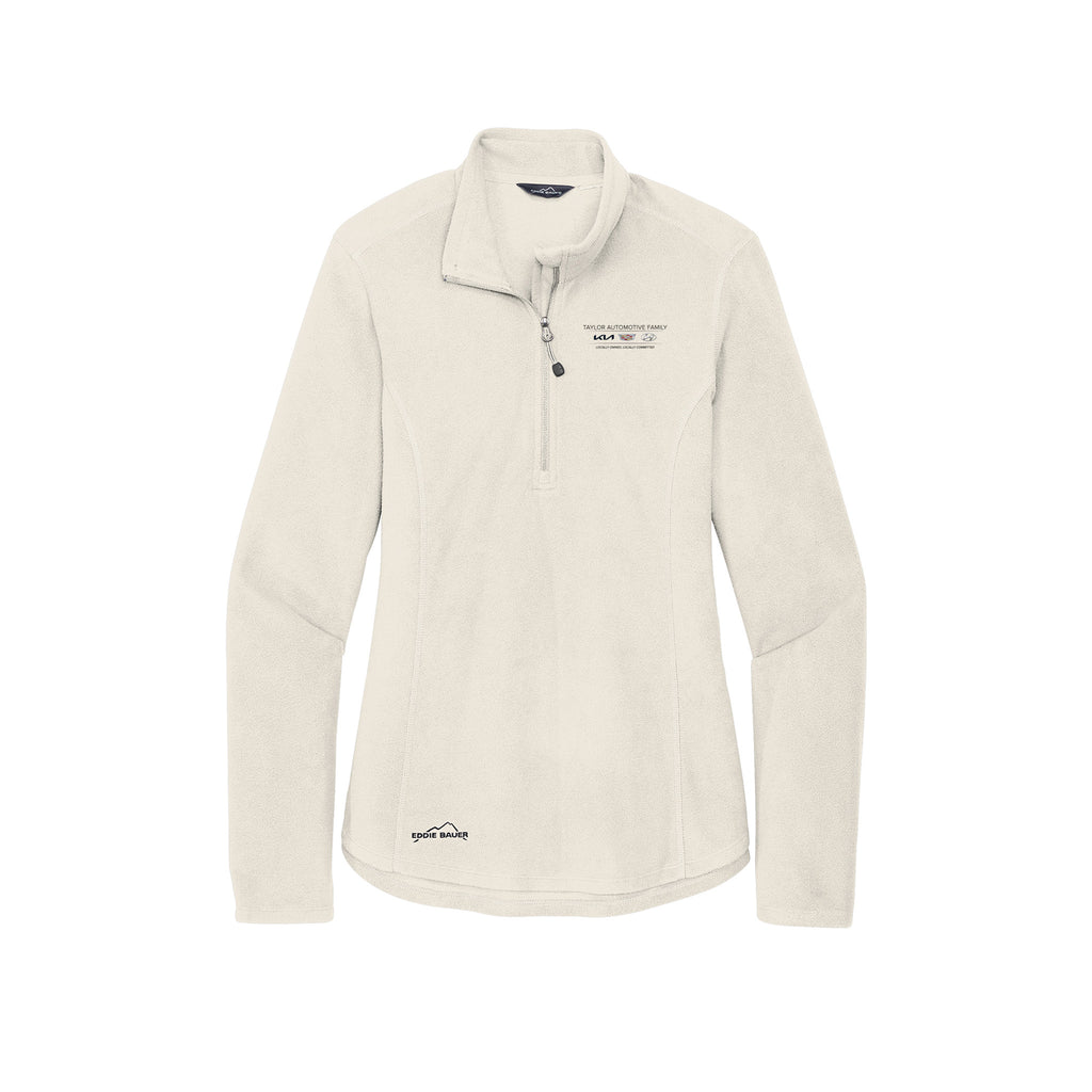 Taylor Family Automotive - Eddie Bauer® Ladies 1/2-Zip Microfleece Jacket