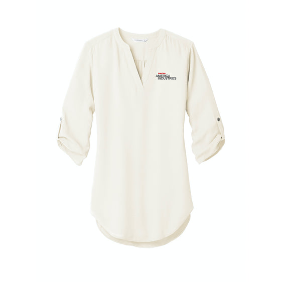 SIMONA America Industries - Port Authority ® Women's 3/4-Sleeve Tunic Blouse