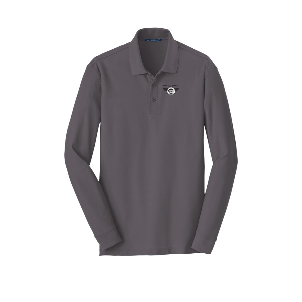 Bob Caldwell Automotive - Port Authority® Long Sleeve Core Classic Pique Polo