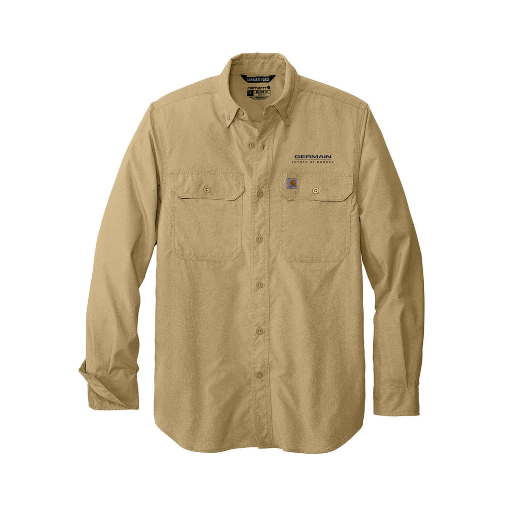 Germain Toyota of Dundee - Carhartt Force® Solid Long Sleeve Shirt