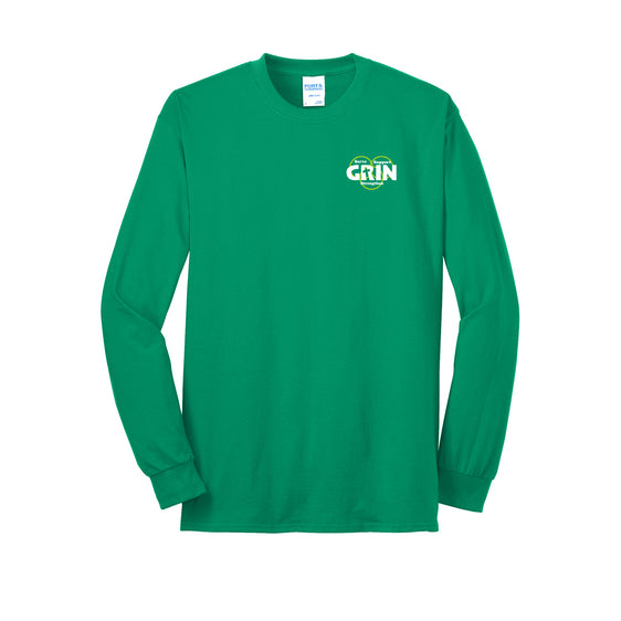 GRIN - Port & Company® Long Sleeve Core Blend Tee