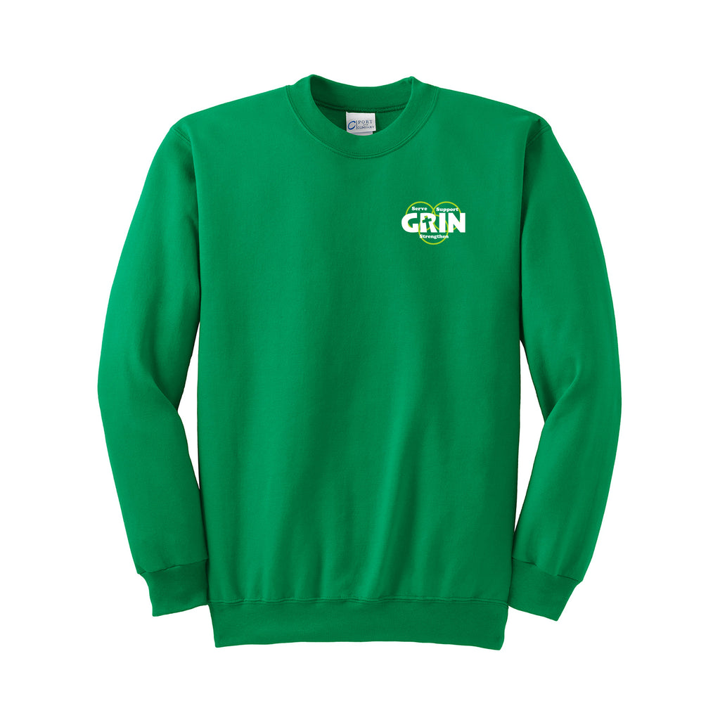 GRIN - Port & Company® Essential Fleece Crewneck Sweatshirt