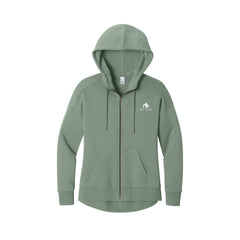 M/I Title - District® Women’s Perfect Weight® Fleece Drop Shoulder Full-Zip Hoodie