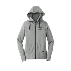 Dunning Motors - New Era® Women's Tri-Blend Fleece Full-Zip Hoodie