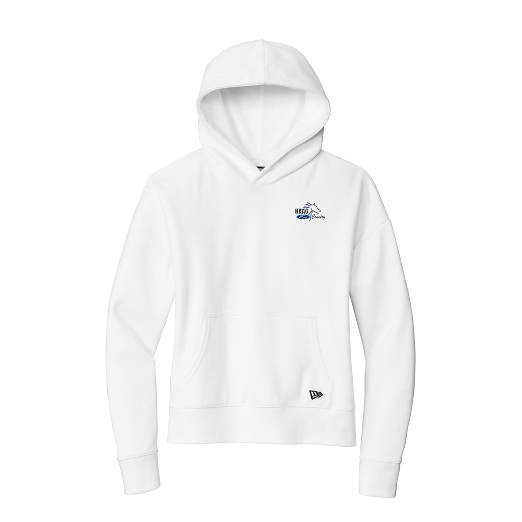 Haag Ford - New Era® Ladies Comeback Fleece Pullover Hoodie