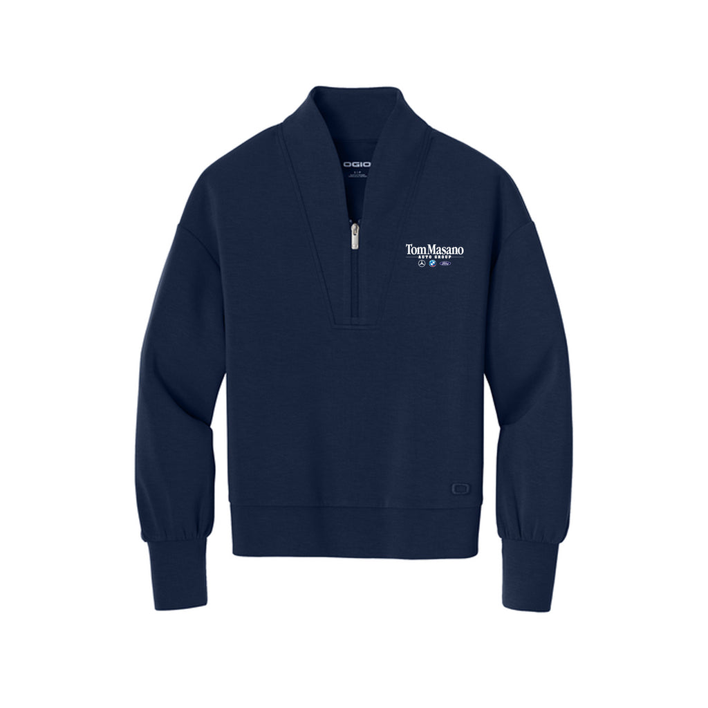 Tom Masano Auto Group - OGIO® Women’s Transcend 1/4-Zip