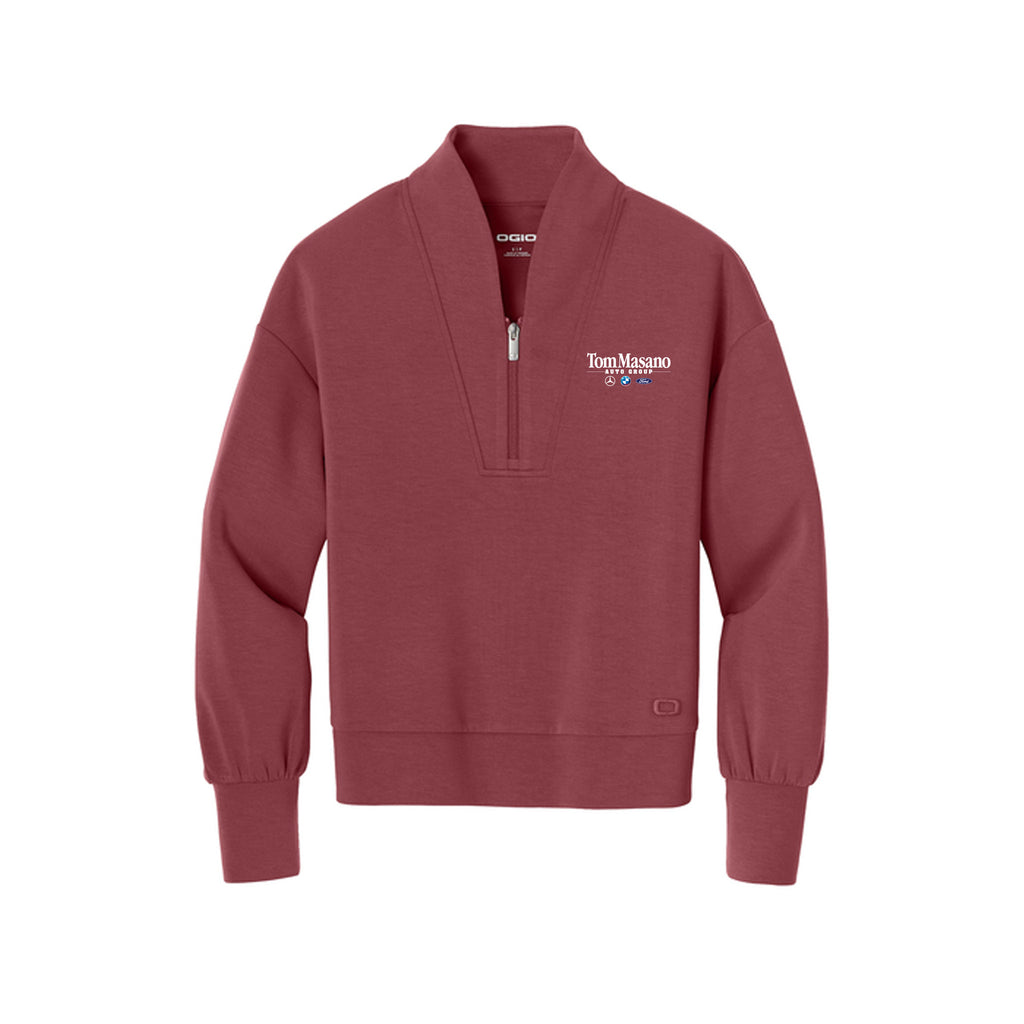 Tom Masano Auto Group - OGIO® Women’s Transcend 1/4-Zip