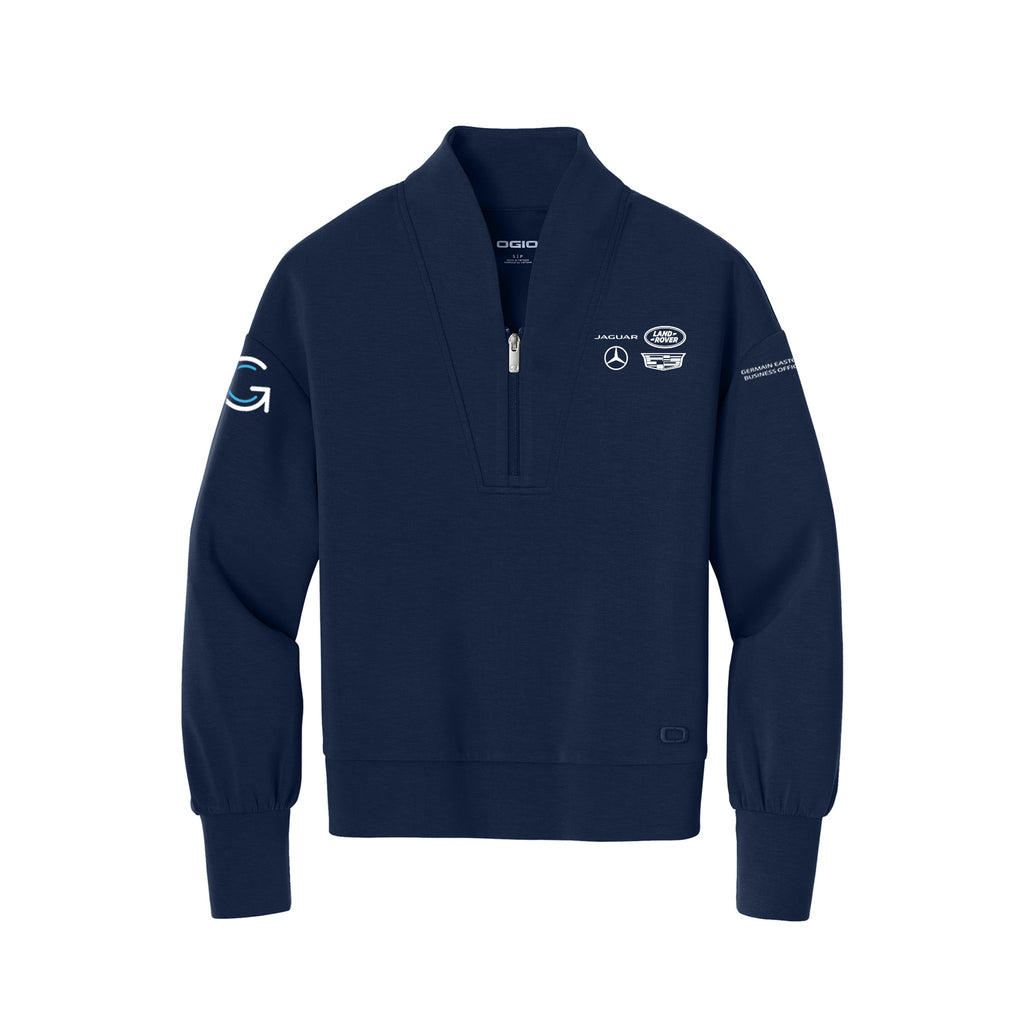 Germain Easton Business Office - OGIO® Women’s Transcend 1/4-Zip