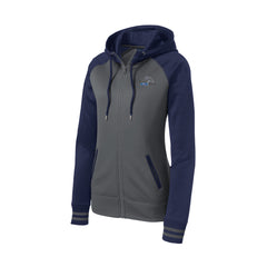 Haag Ford - Sport-Tek® Ladies Sport-Wick® Varsity Fleece Full-Zip Hooded Jacket
