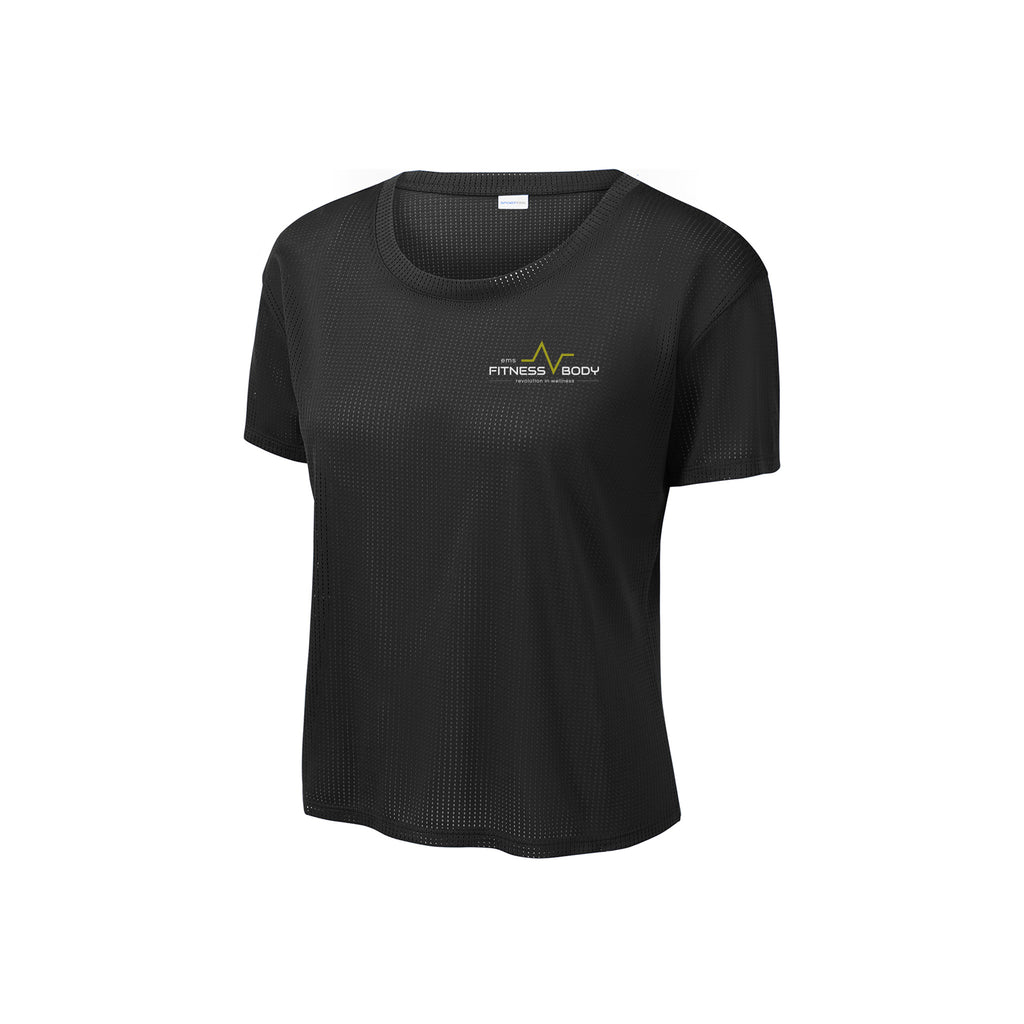 EMS Fitness - Sport-Tek ® Ladies PosiCharge® Draft Crop Tee