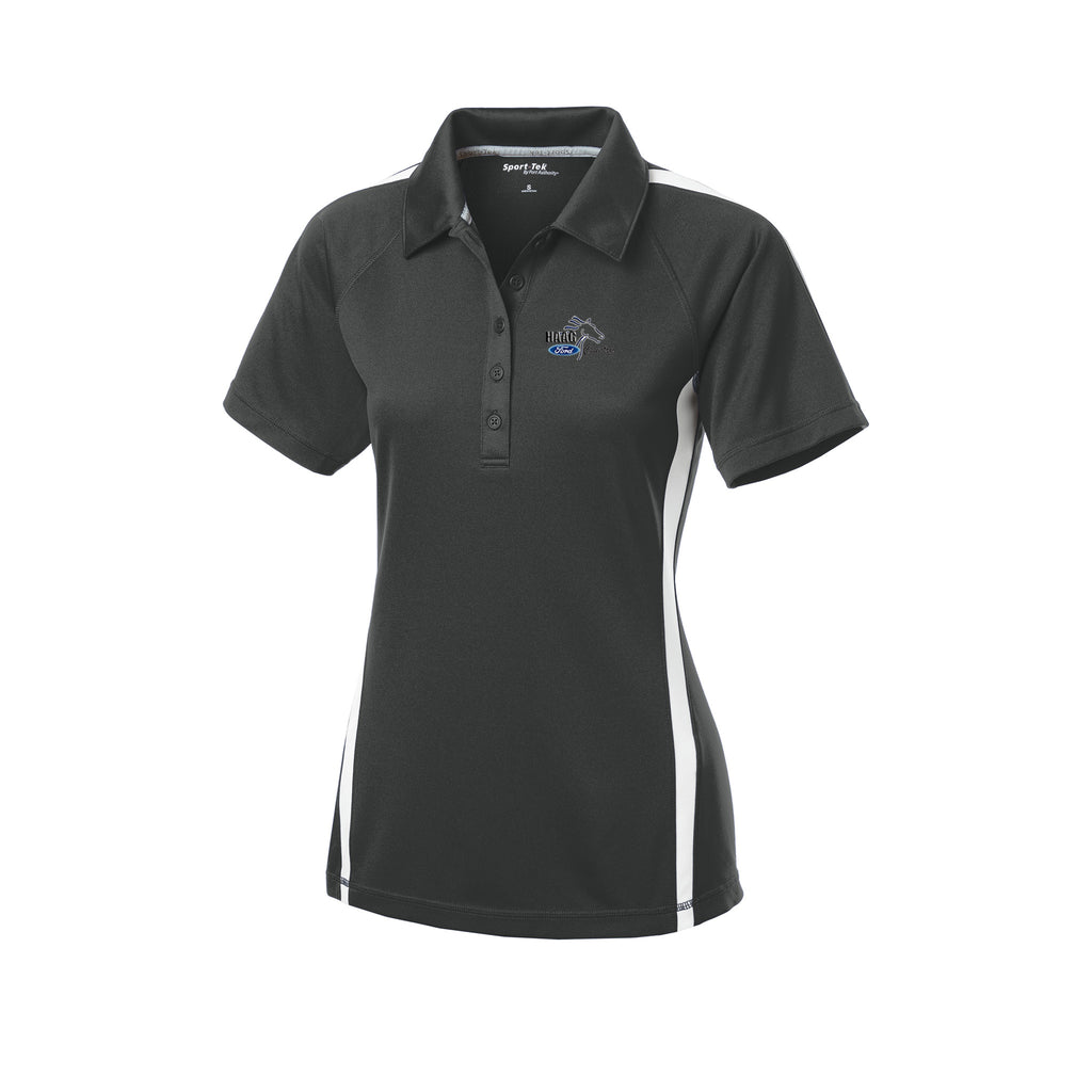 Haag Ford - Sport-Tek® Ladies PosiCharge® Micro-Mesh Colorblock Polo