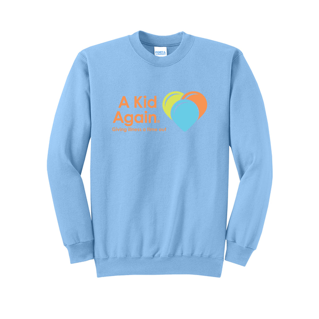 A Kid Again - Port & Co™ Core Fleece Crewneck Sweatshirt
