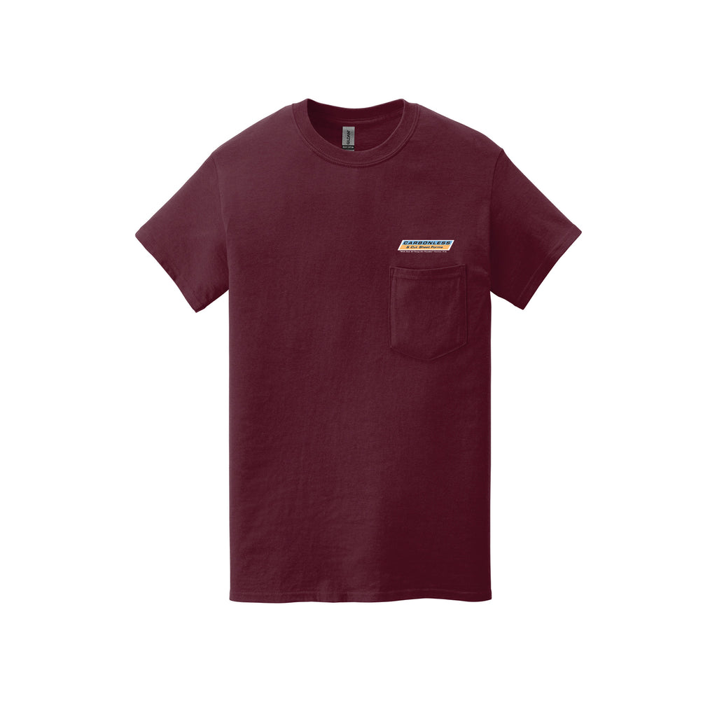 Carbonless Cut - Gildan ® Heavy Cotton ™ 100% Cotton Pocket T-Shirt