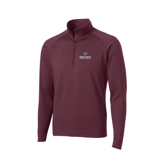 Ohio Valley Manufacturing - Sport-Tek® Sport-Wick® Stretch 1/4-Zip Pullover