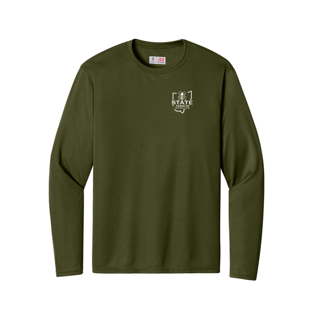 State Termite & Pest Solutions - A4 Cooling Performance Long Sleeve Tee