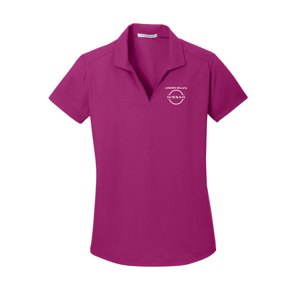 Landers McLarty Nissan - Port Authority® Women's Dry Zone® Grid Polo (SALES)