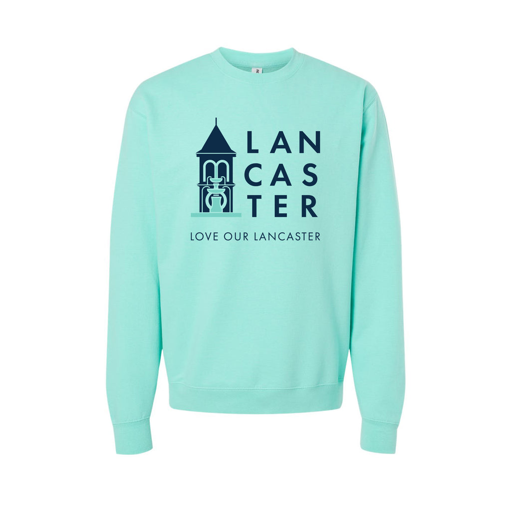 City of Lancaster - Unisex Midweight Crewneck Sweatshirt - Full Chest