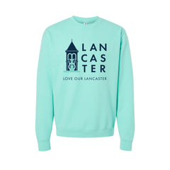 City of Lancaster - Unisex Midweight Crewneck Sweatshirt - Full Chest