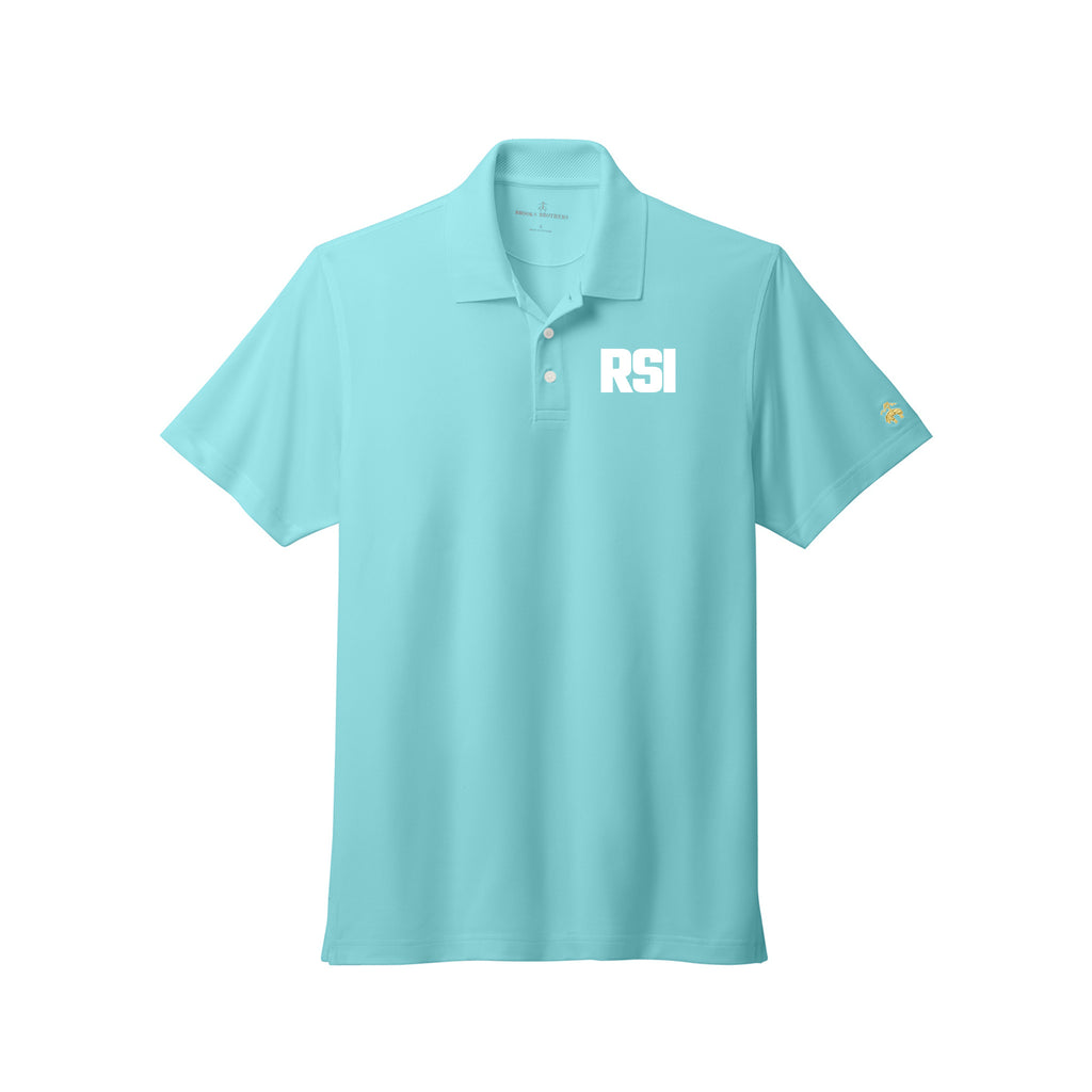 Renier Construction - Brooks Brothers® Mesh Pique Performance Polo