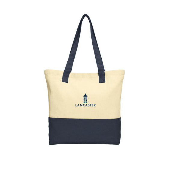 City of Lancaster - Port Authority® Colorblock Cotton Tote