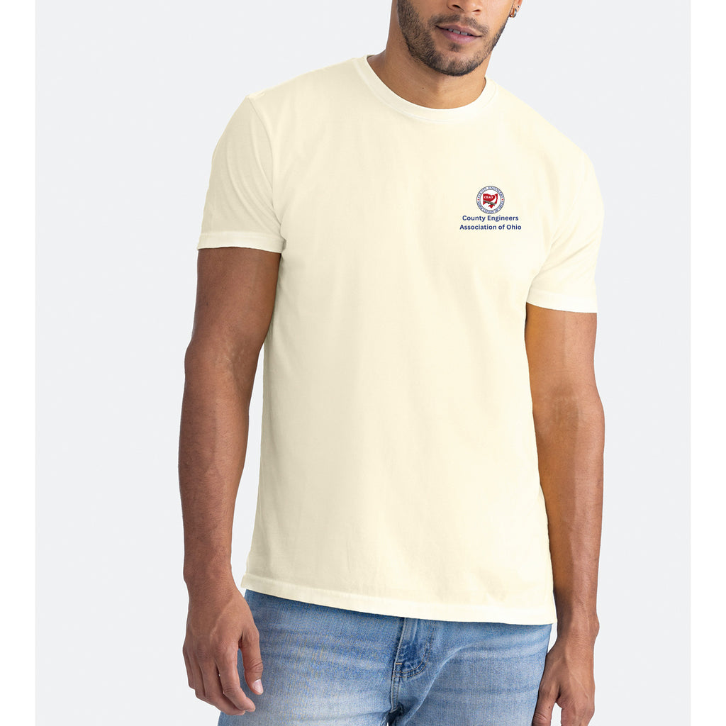 County Engineers of Ohio - Next Level Apparel® Soft Wash Cotton Tee