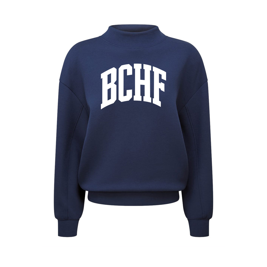 Buckeye Community Hope - Women's Luxe Mock Neck Sweatshirt