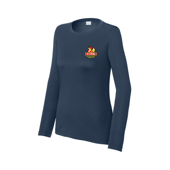 Grandview Heights Fire Dept. - Sport-Tek® Women's Posi-UV® Pro Long Sleeve