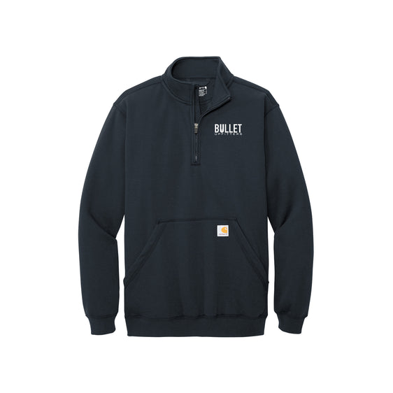 Bullet Upfitters - Carhartt® Midweight 1/4-Zip Mock Neck Sweatshirt