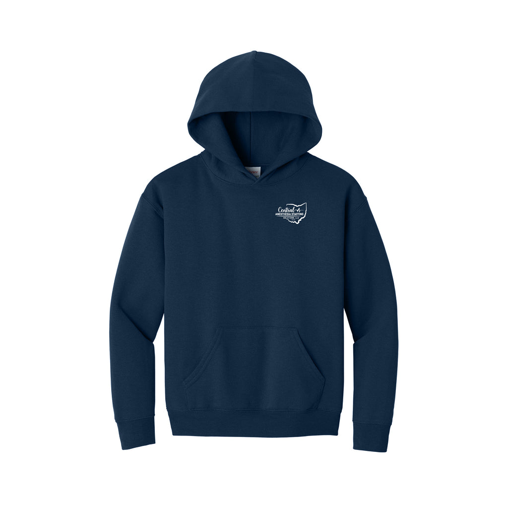 CASS - Hanes® - Youth EcoSmart® Pullover Hooded Sweatshirt