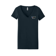 Dunning Motors - Next Level Apparel® Women’s Ideal V-Neck Tee