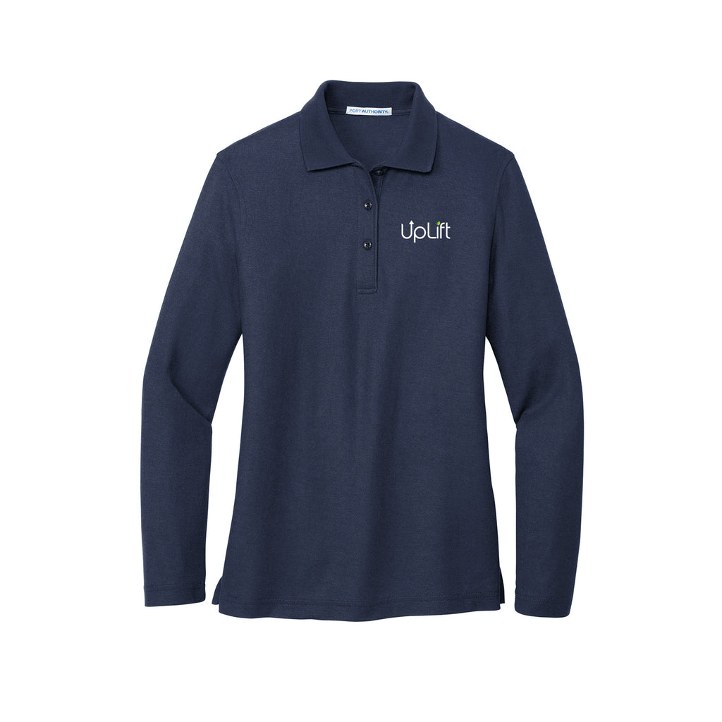 Up Lift - Port Authority® Women's Silk Touch™ Long Sleeve Polo