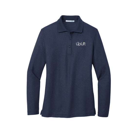 Up Lift - Port Authority® Women's Silk Touch™ Long Sleeve Polo