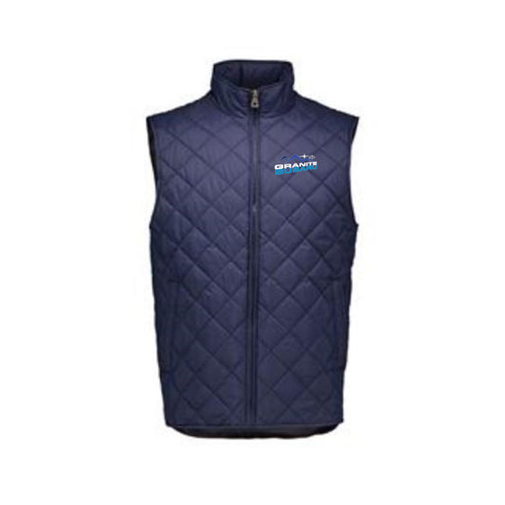 Granite Subaru - Weatherproof - Vintage Diamond Quilted Vest