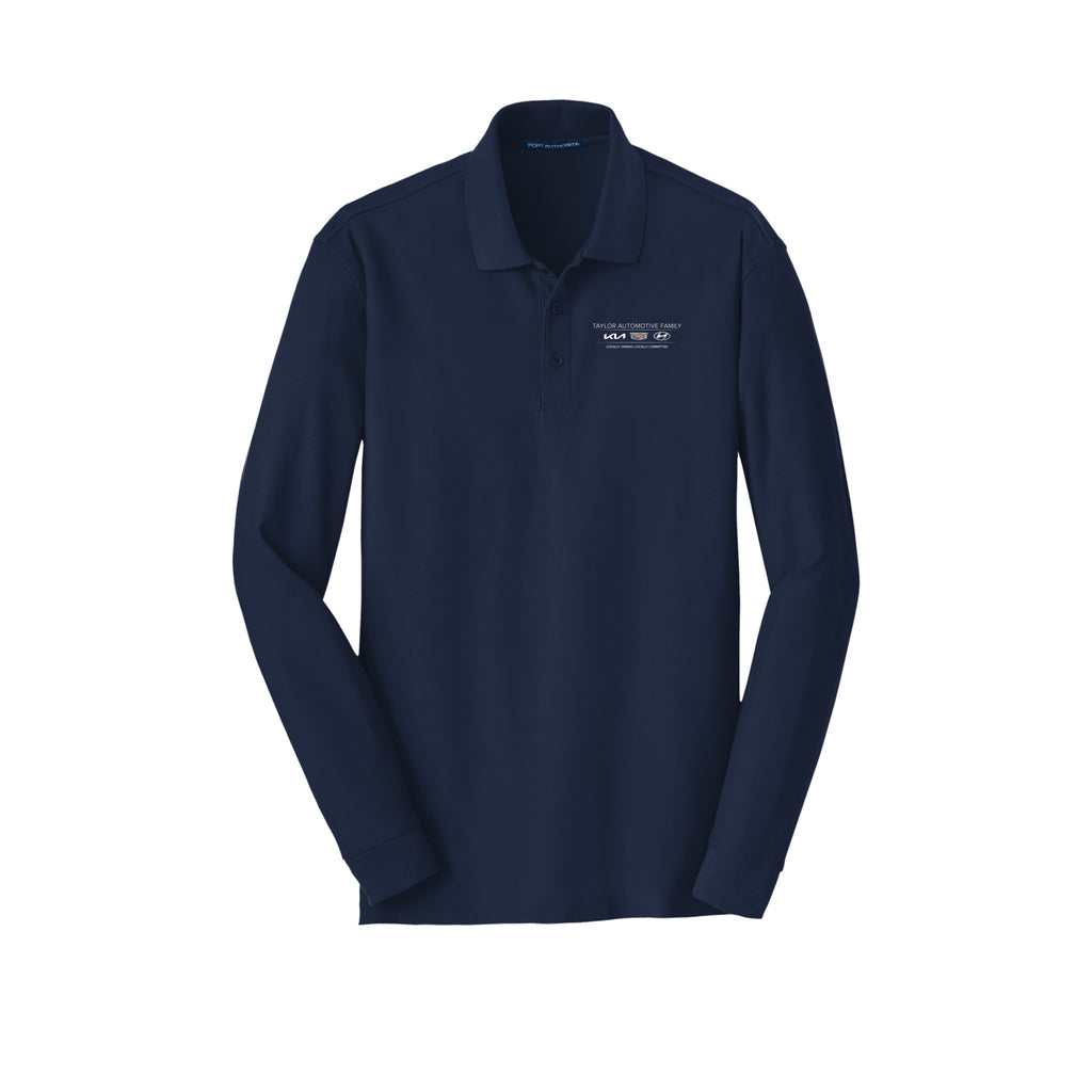 Taylor Family Automotive - Port Authority® Long Sleeve Core Classic Pique Polo